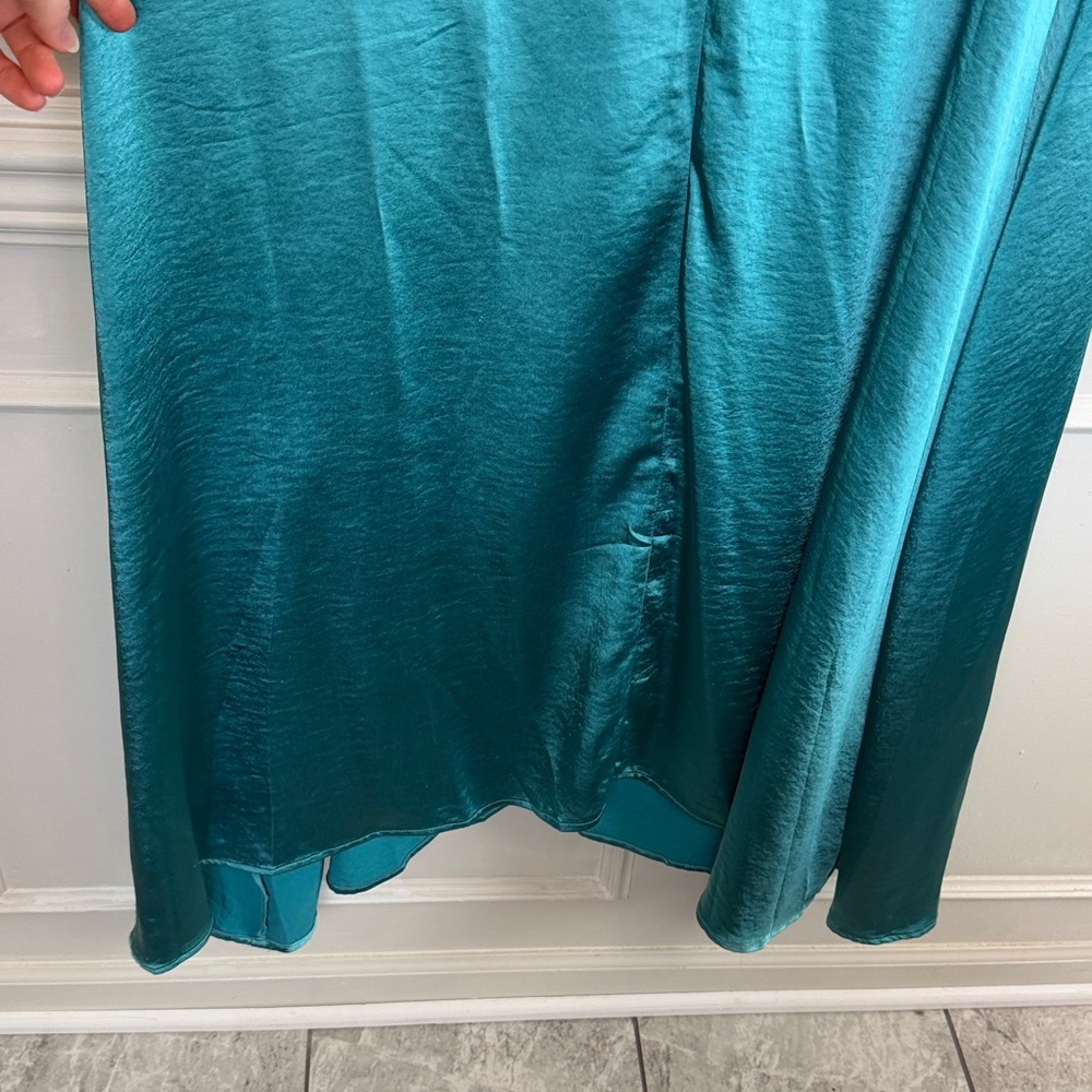 If By Sea Malibu Barbie Maxi blue Dress women’s size large - Picture 5 of 14